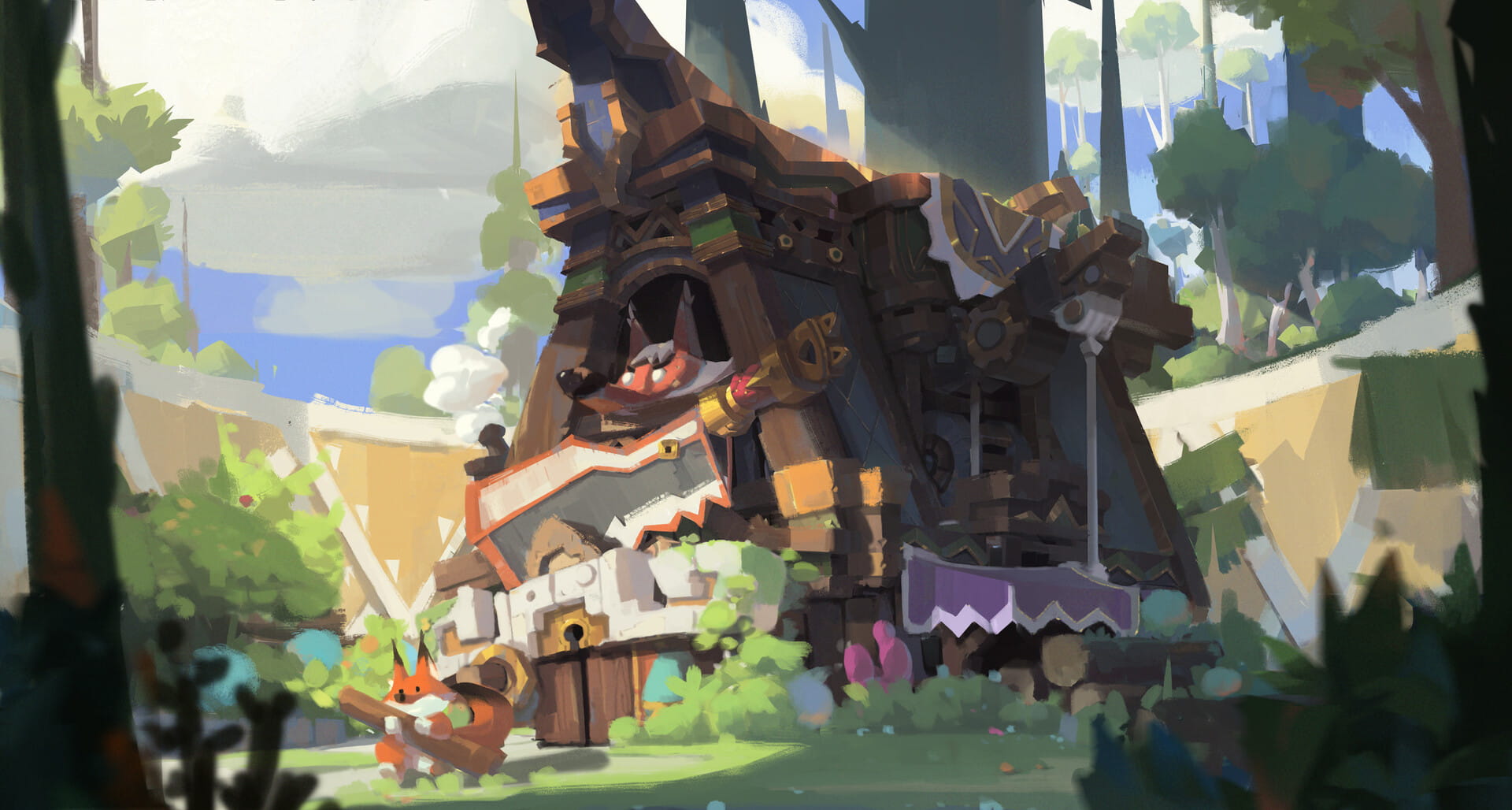 风啊 请你停留一会 动漫游戏壁纸20190227期(1)