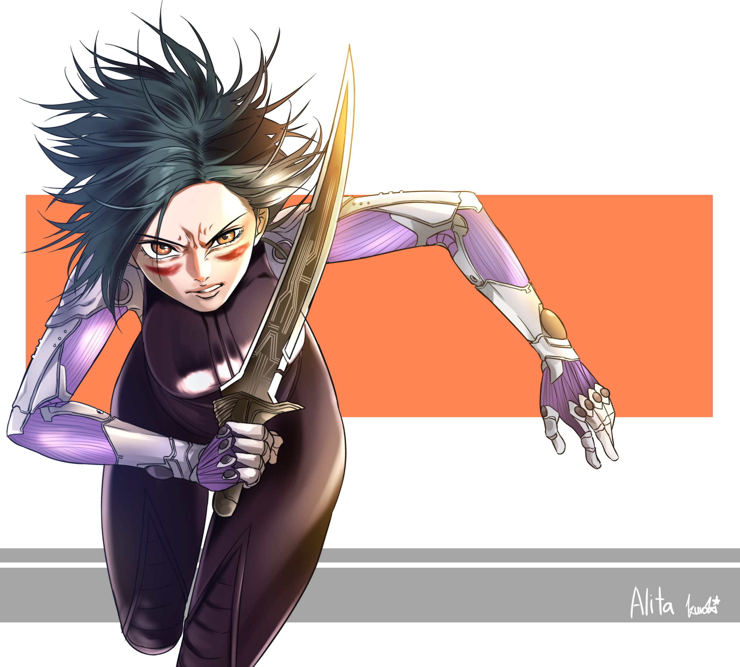 战斗天使 铳梦 本子图合集(1)