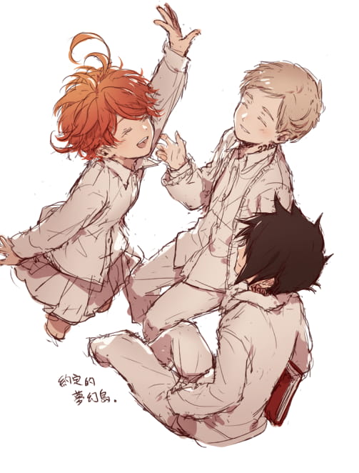 《约定的梦幻岛》漫图合集(1)