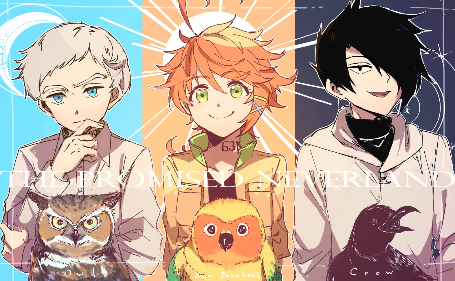 《约定的梦幻岛》漫图合集(1)