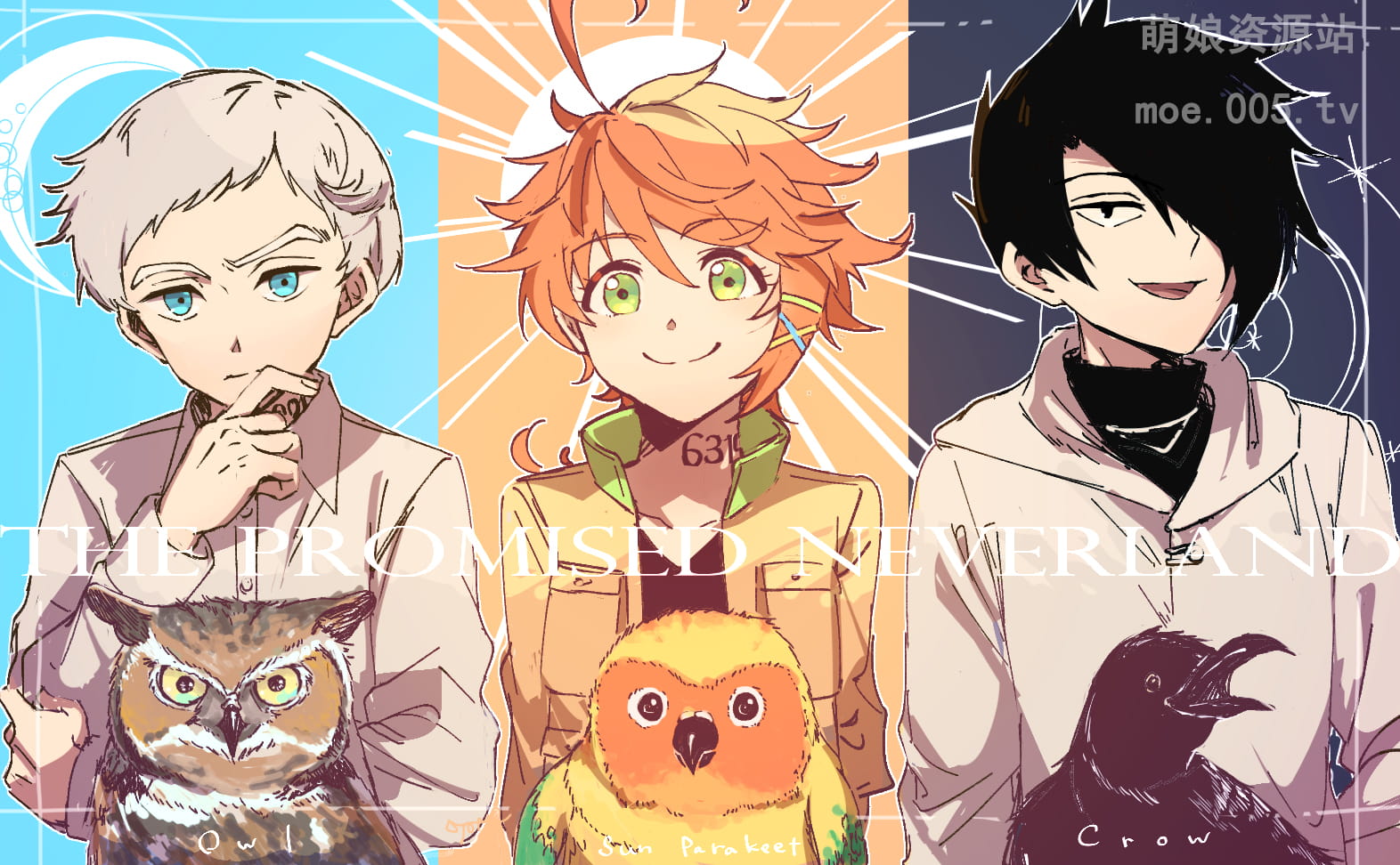 《约定的梦幻岛》漫图合集(1)