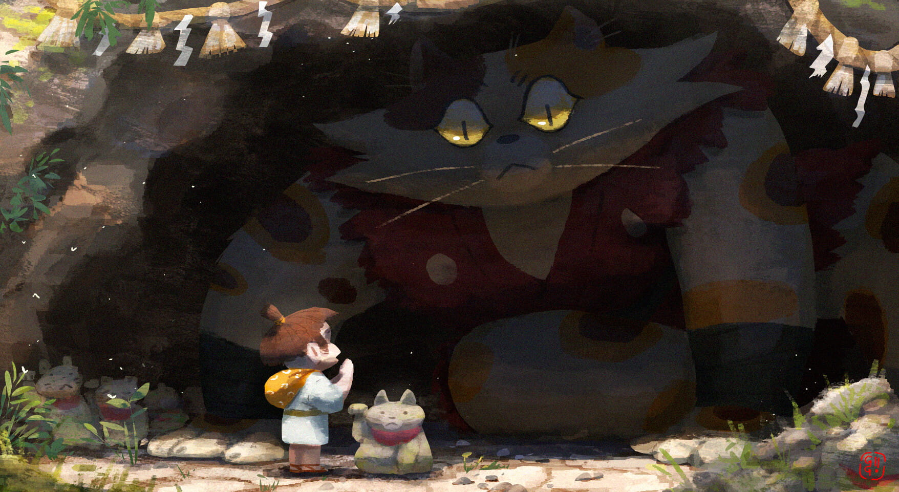 把风敲碎 栽进云 雨水 和你的怀里 动漫游戏电脑壁纸 20190306期(1)