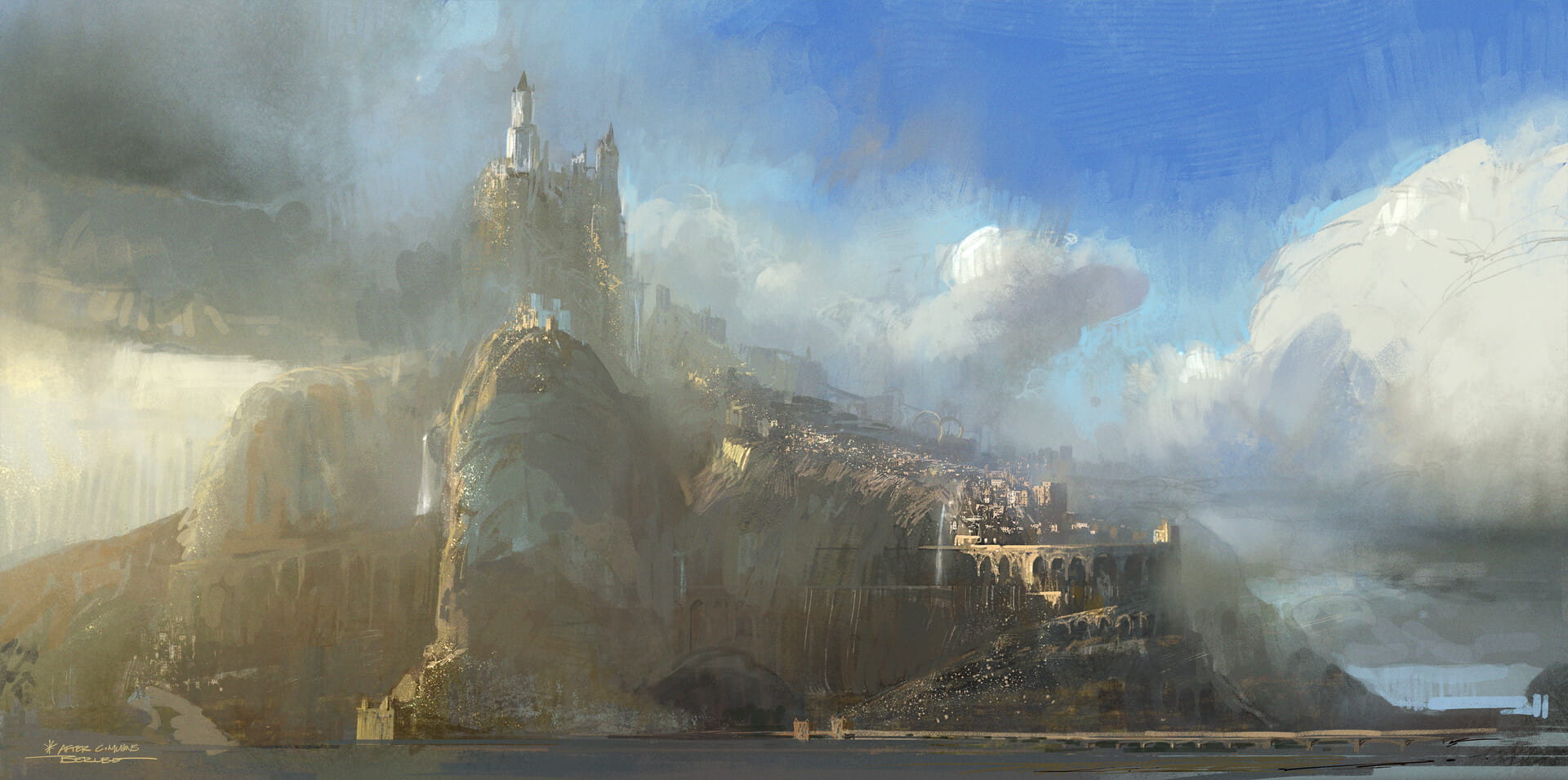 把风敲碎 栽进云 雨水 和你的怀里 动漫游戏电脑壁纸 20190306期(1)