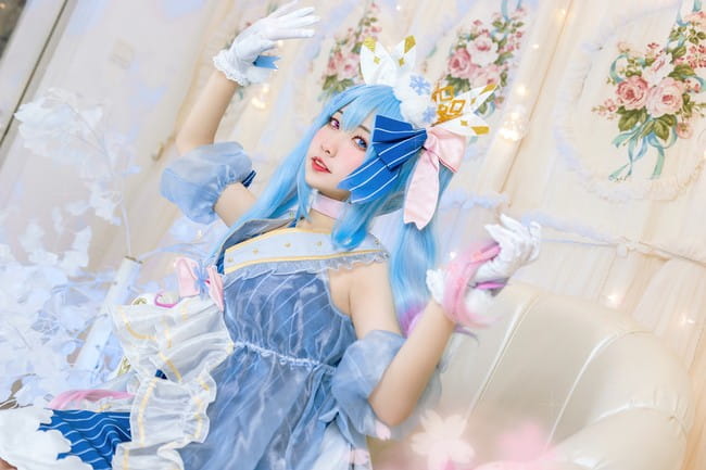 初音未来冬末 COSPLAY