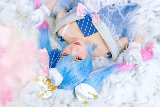 初音未来冬末 COSPLAY