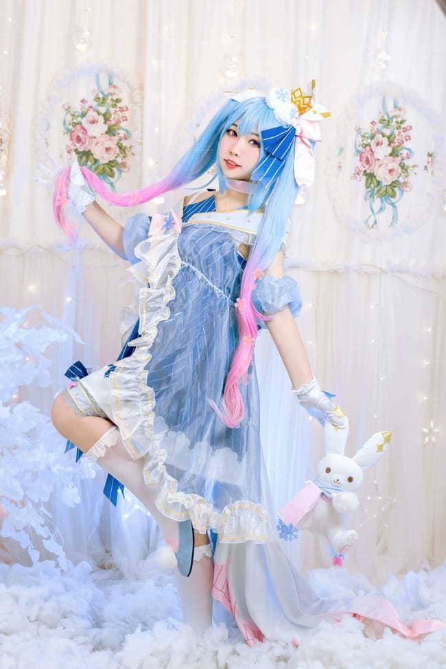初音未来冬末 COSPLAY