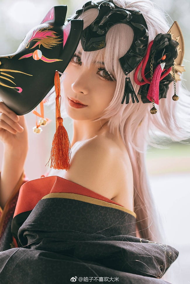 花魁黑贞 cosplay 场照