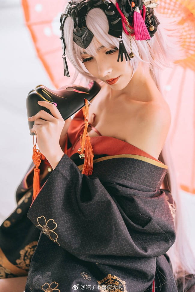 花魁黑贞 cosplay 场照