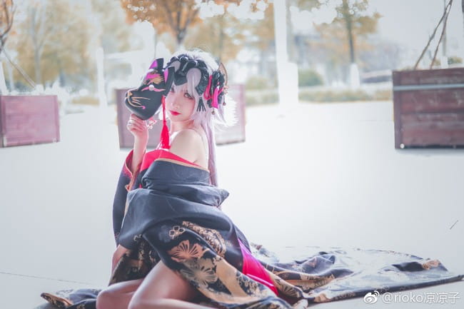 花魁黑贞 cosplay 场照