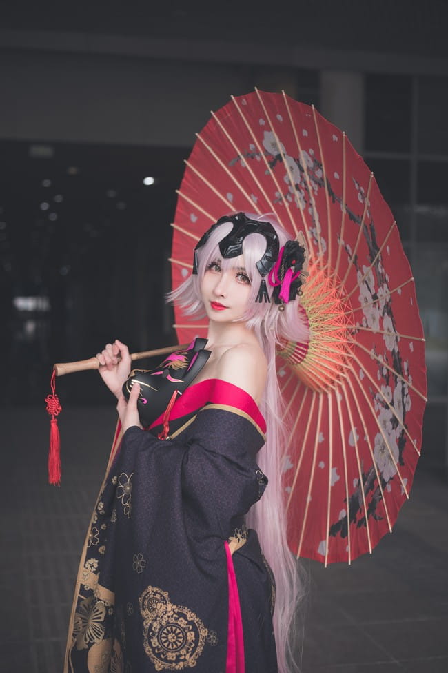 花魁黑贞 cosplay 场照
