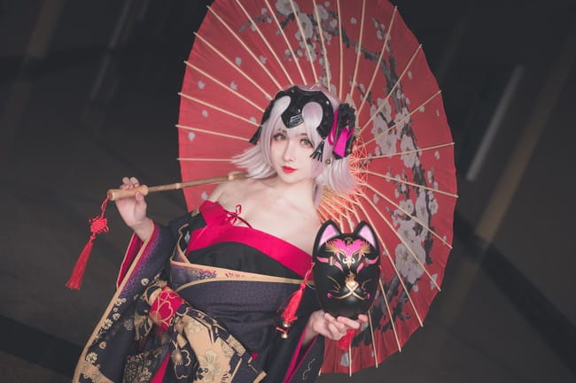 花魁黑贞 cosplay 场照