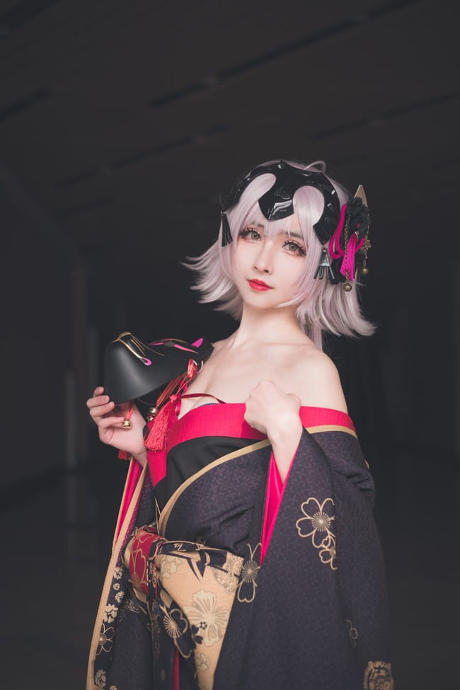 花魁黑贞 cosplay 场照