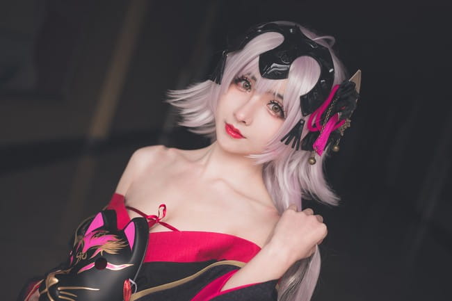 花魁黑贞 cosplay 场照