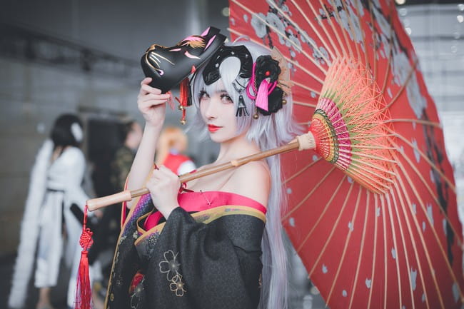 花魁黑贞 cosplay 场照