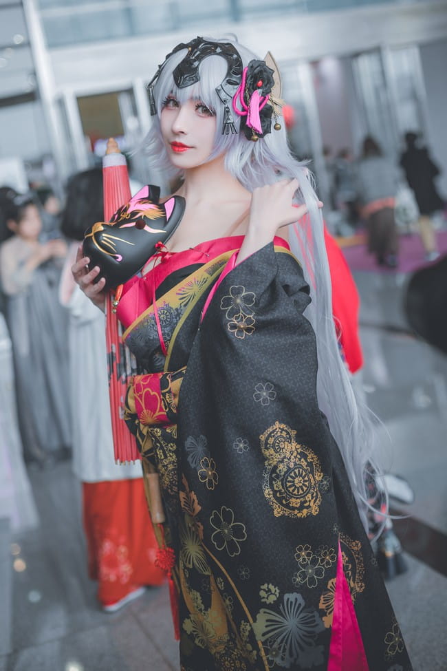 花魁黑贞 cosplay 场照