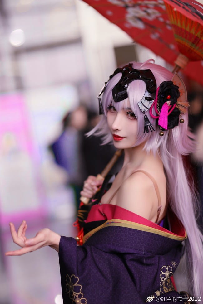 花魁黑贞 cosplay 场照
