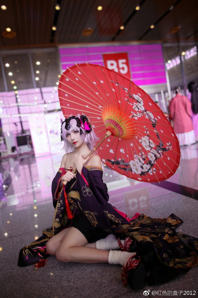 花魁黑贞 cosplay 场照