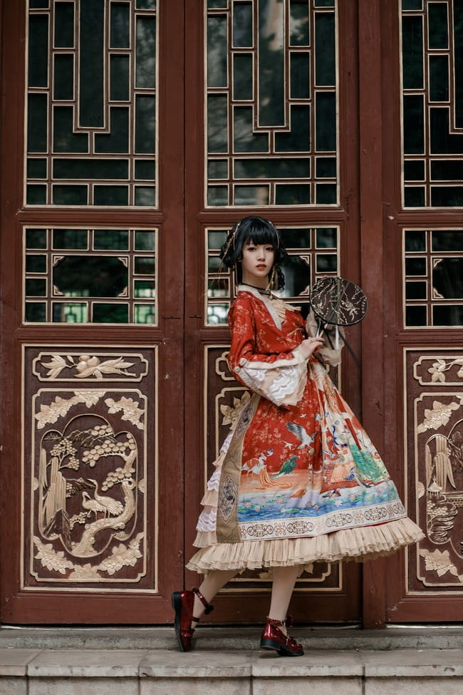 百鸟朝凤Lolita 私影