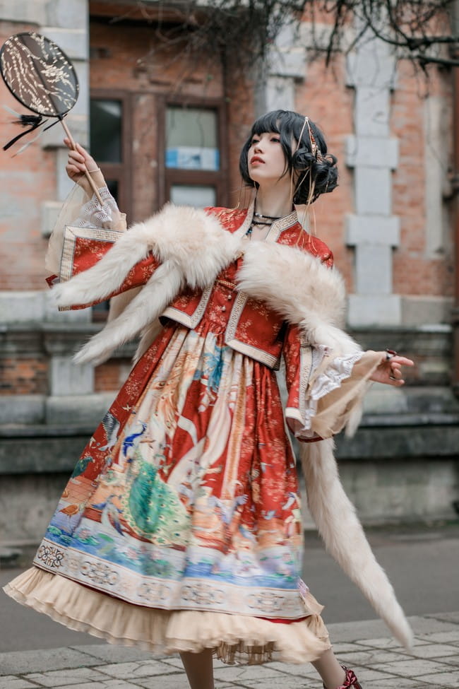 百鸟朝凤Lolita 私影