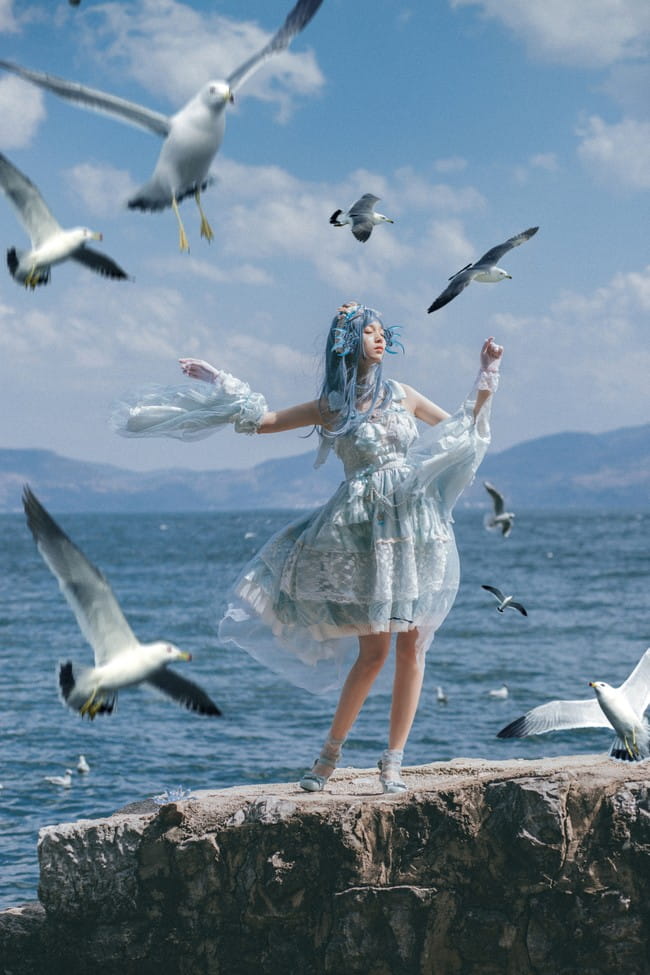 深海誓约Lolita约拍