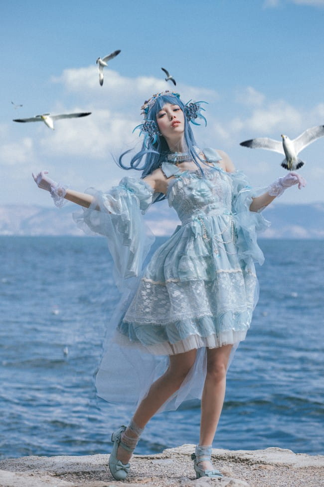 深海誓约Lolita约拍