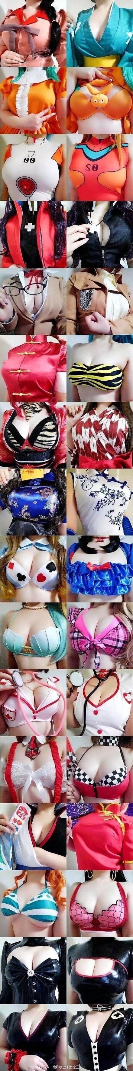 看胸识COS角色，你能认出多少