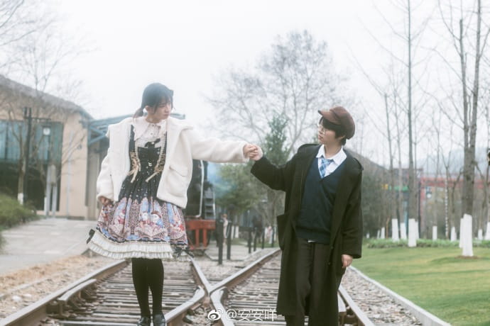 于凛冬之季，赴盛暑之约 lolita约拍