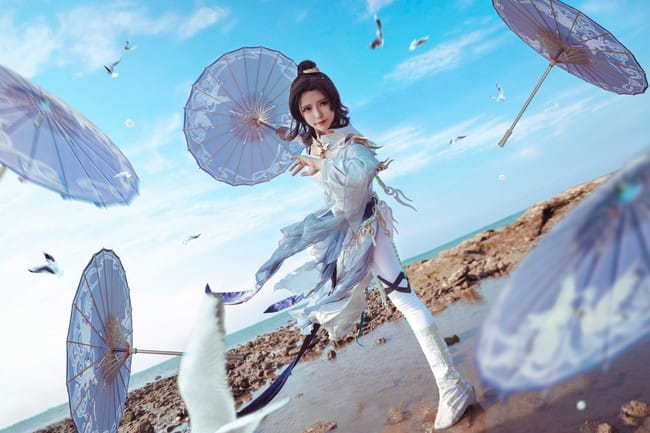 剑三蓬莱成女 COSPLAY