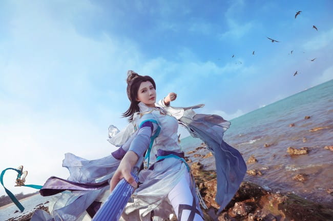 剑三蓬莱成女 COSPLAY