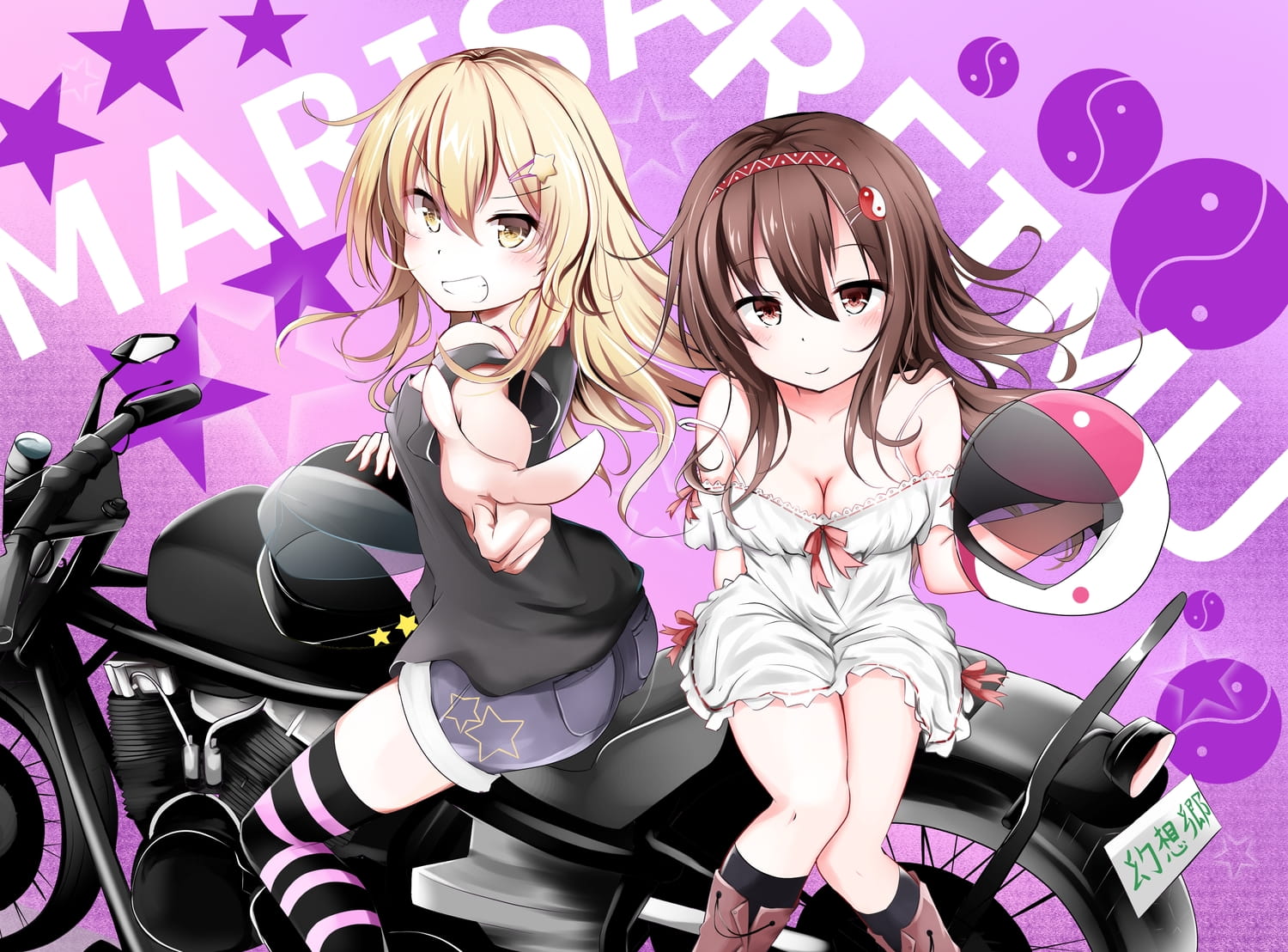 每日K站壁纸推荐——机车少女调试版(1)