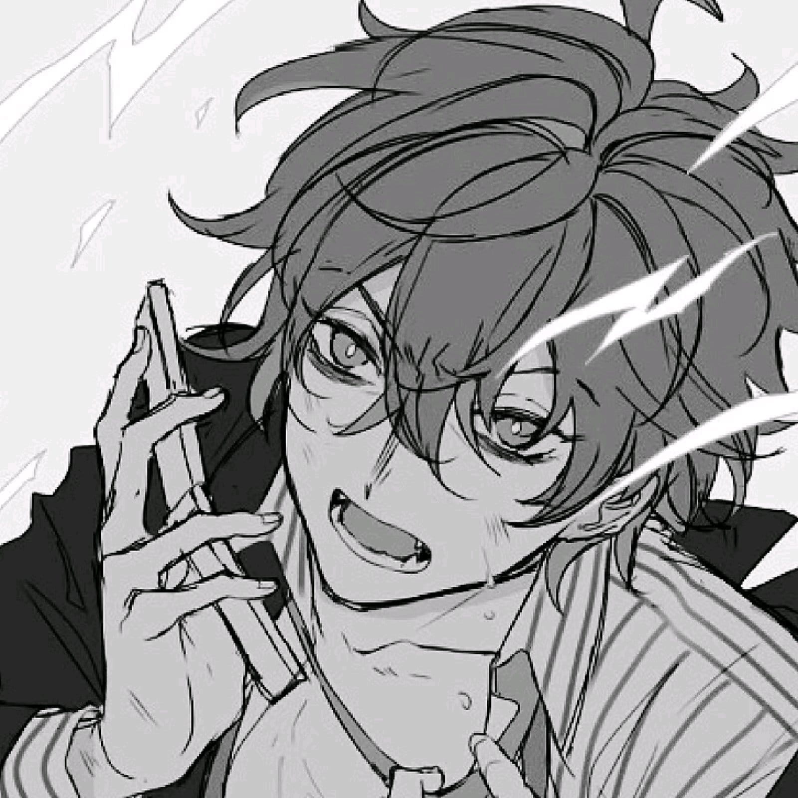 男生冷酷帅气动漫头像系列第十一弹