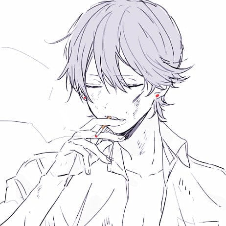 男生冷酷帅气动漫头像系列第十一弹