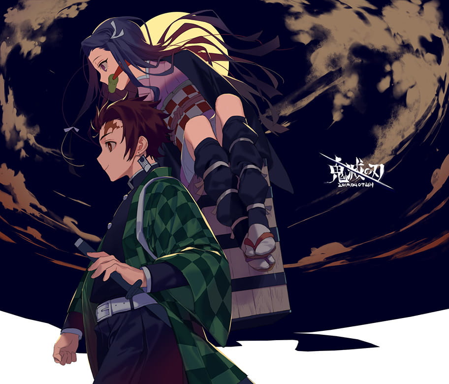 鬼灭之刃-p站壁纸图片推荐(1)