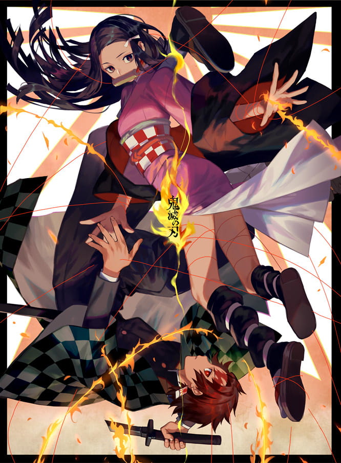 鬼灭之刃-p站壁纸图片推荐(1)