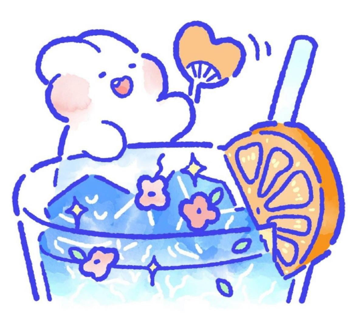 彩虹兔兔表情包