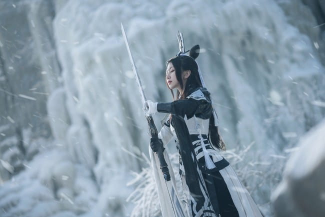 剑网三道姑COSPLAY