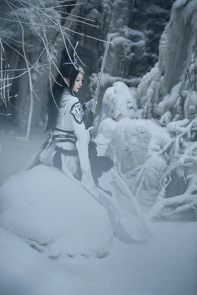 剑网三道姑COSPLAY