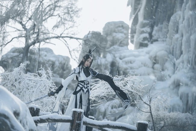 剑网三道姑COSPLAY