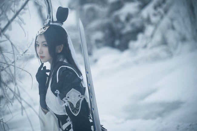 剑网三道姑COSPLAY