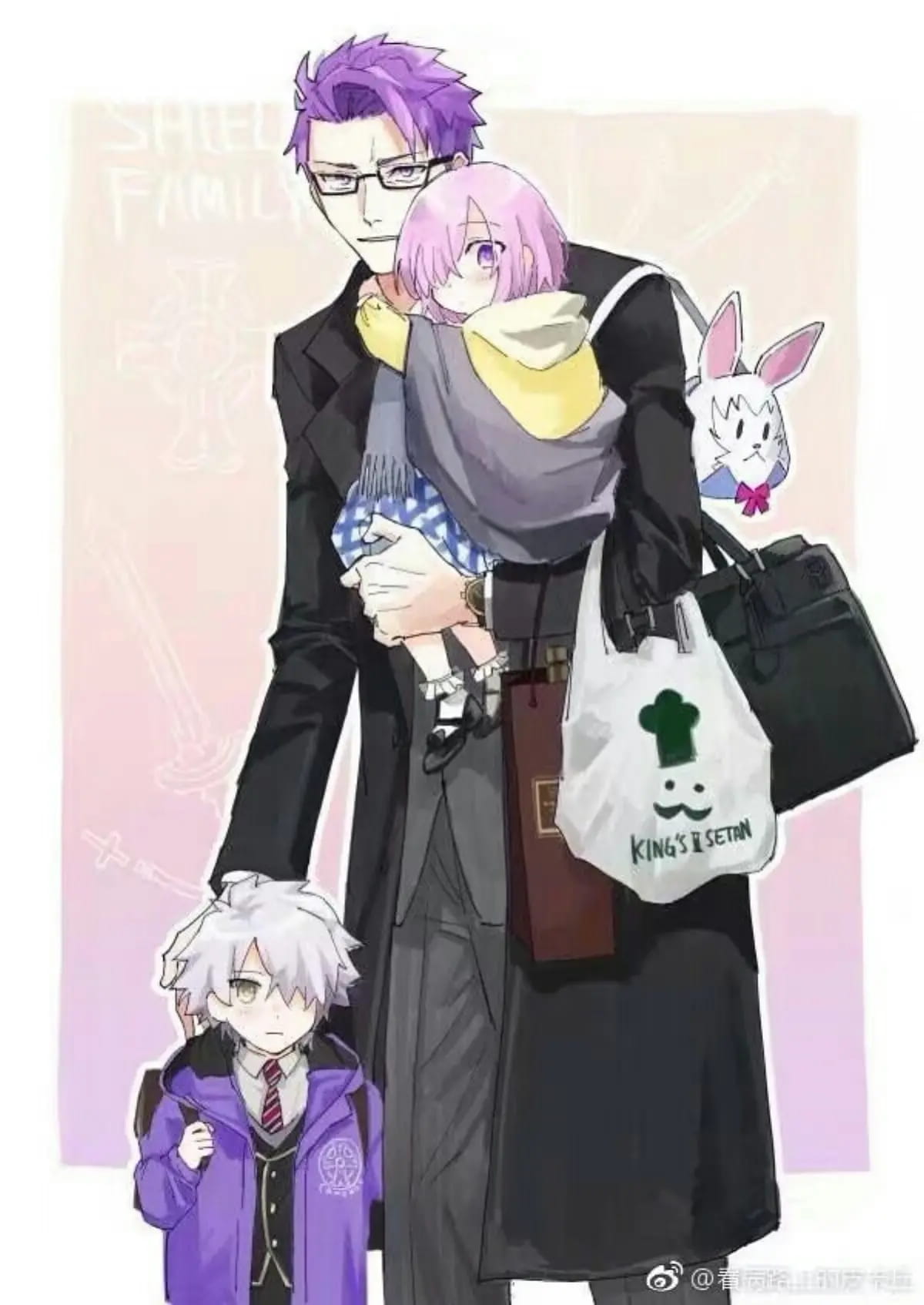 老子真可爱--可爱动漫斗图表情校园第36弹