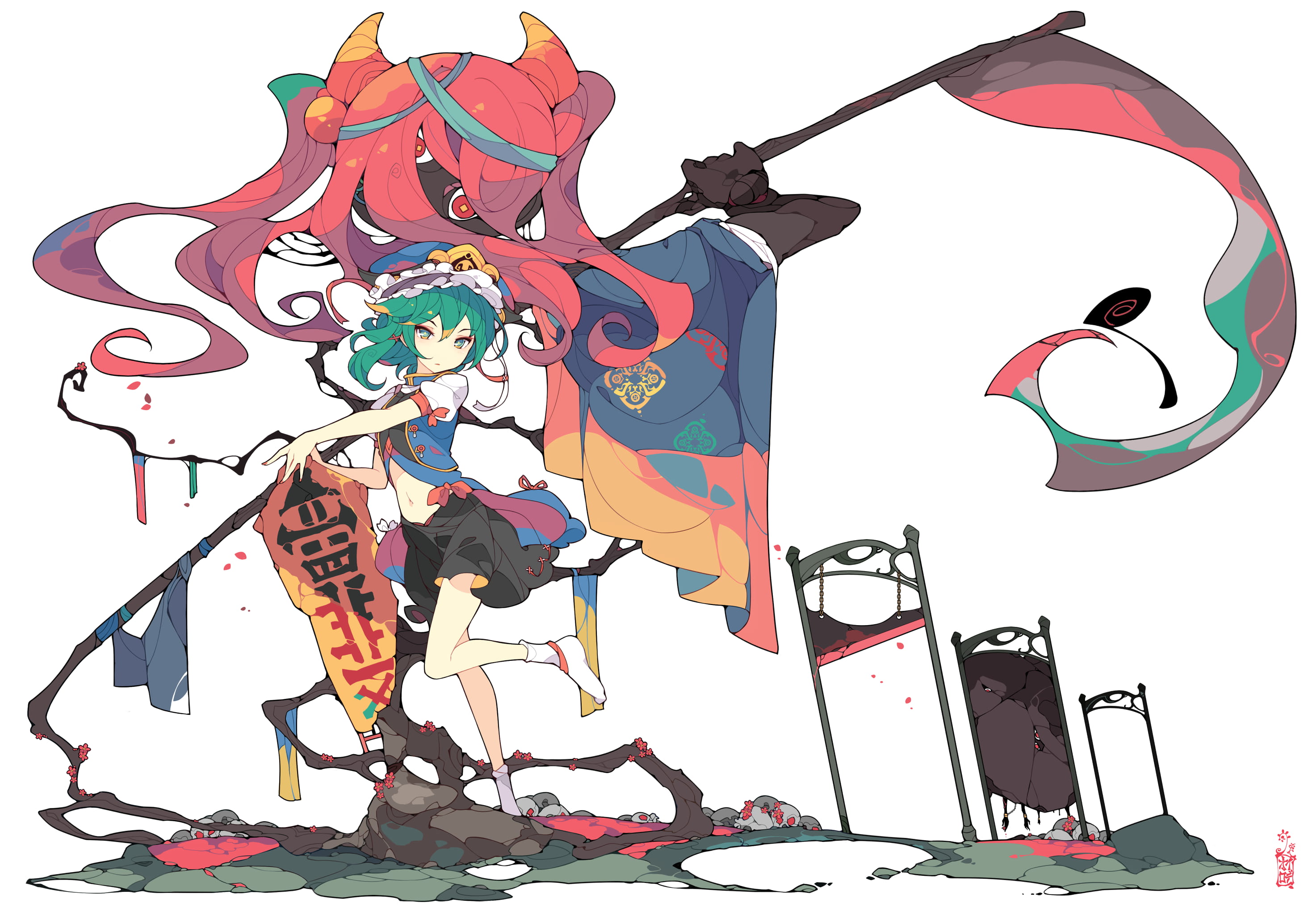 动漫桌面壁纸高清 P站电脑壁纸(1)