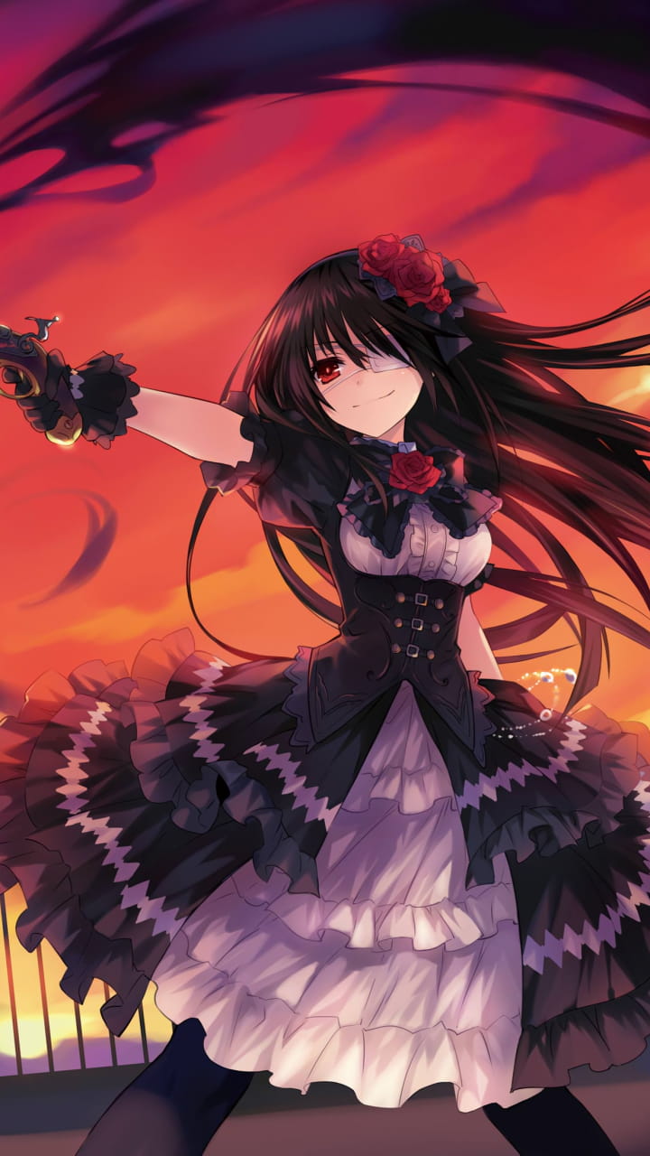 时崎狂三超清手机壁纸 约会大作战(1)