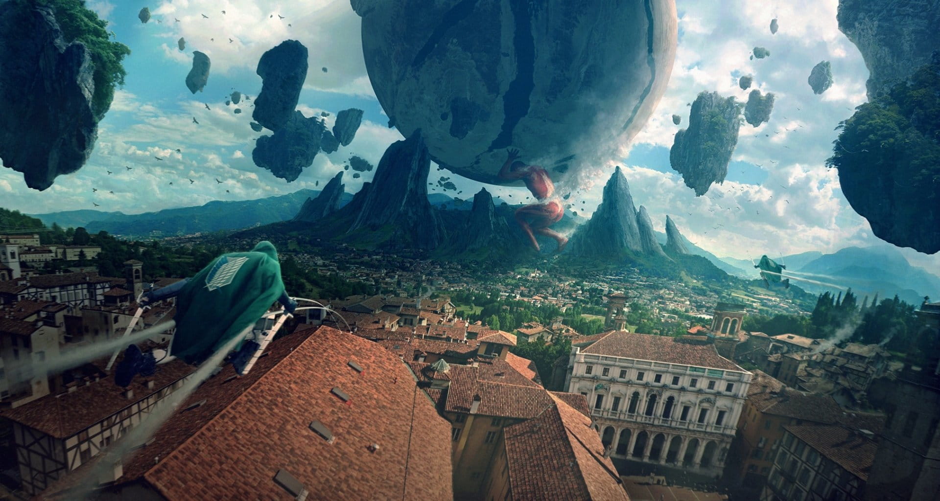 进击的巨人壁纸 电脑动漫壁纸(1)