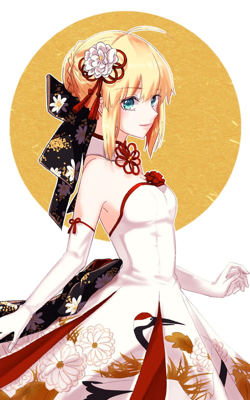 fate saber手机壁纸(1)