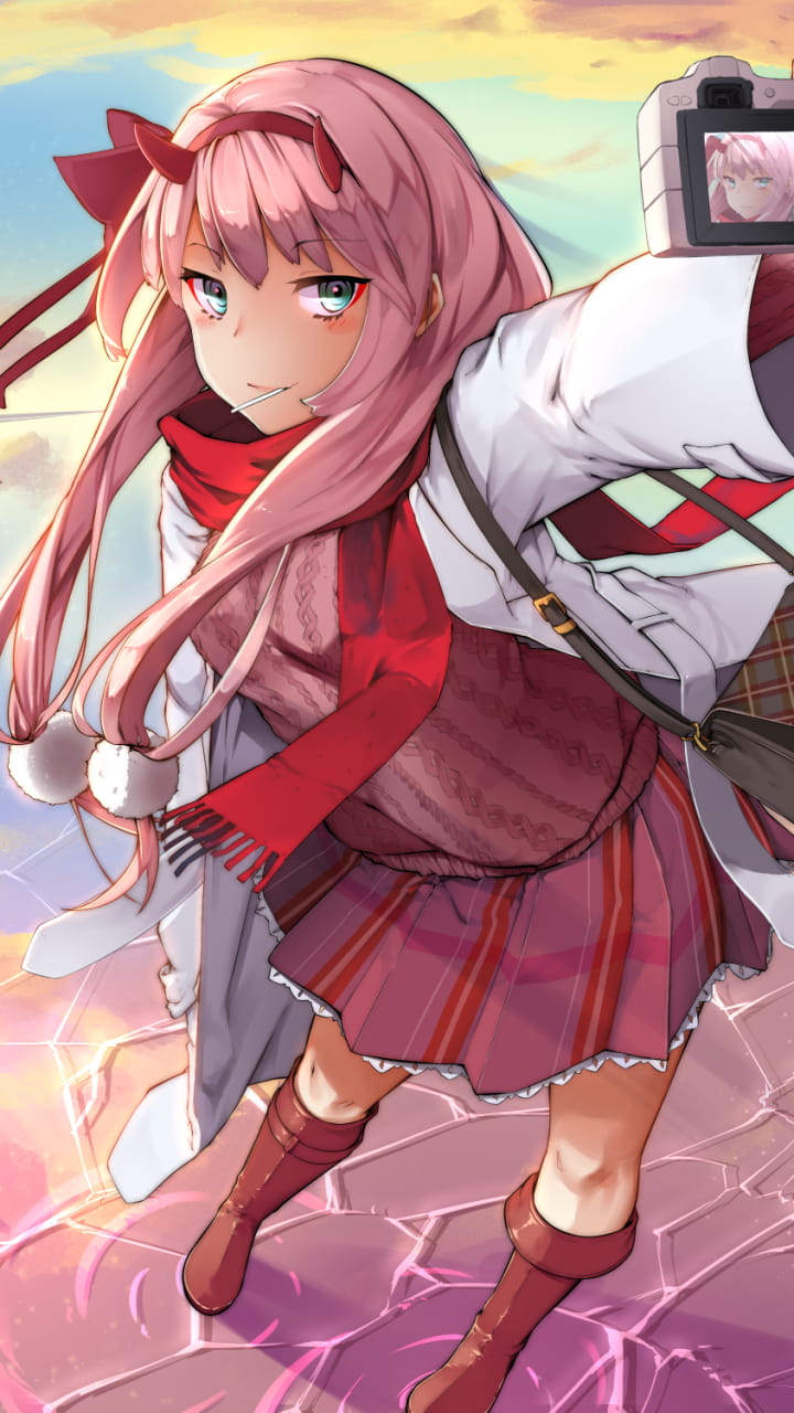 darling in the franxx高清手机壁纸