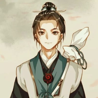 动漫古风男生头像
