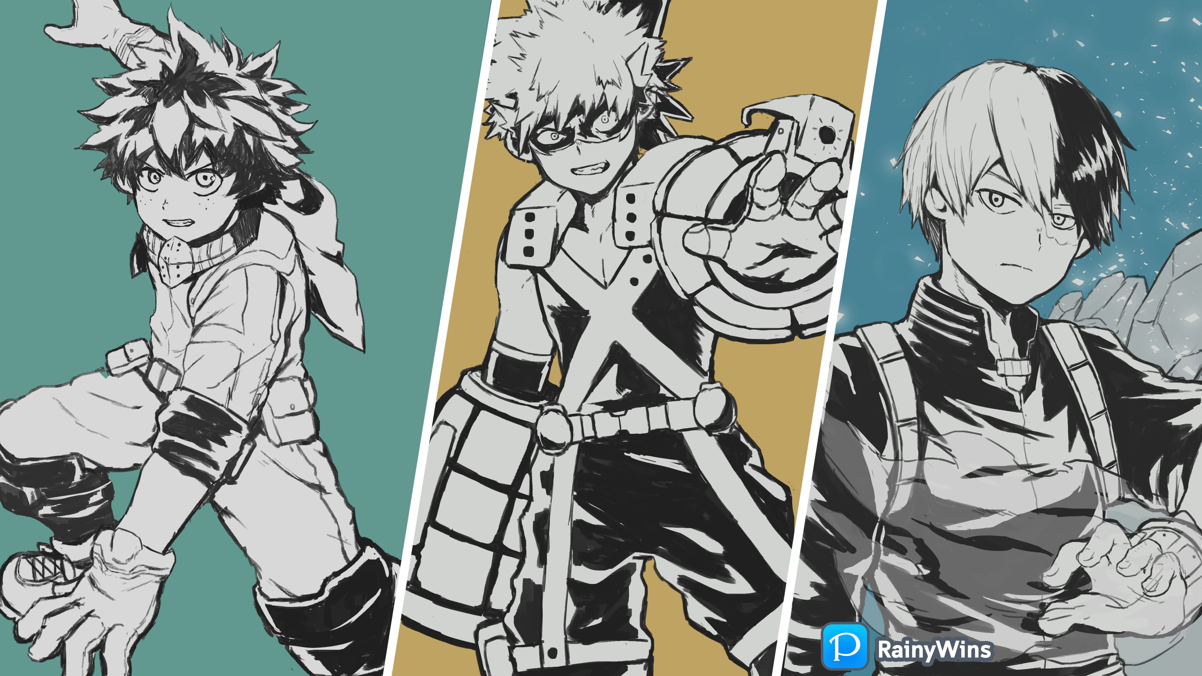 我的英雄学院 电脑壁纸(1)