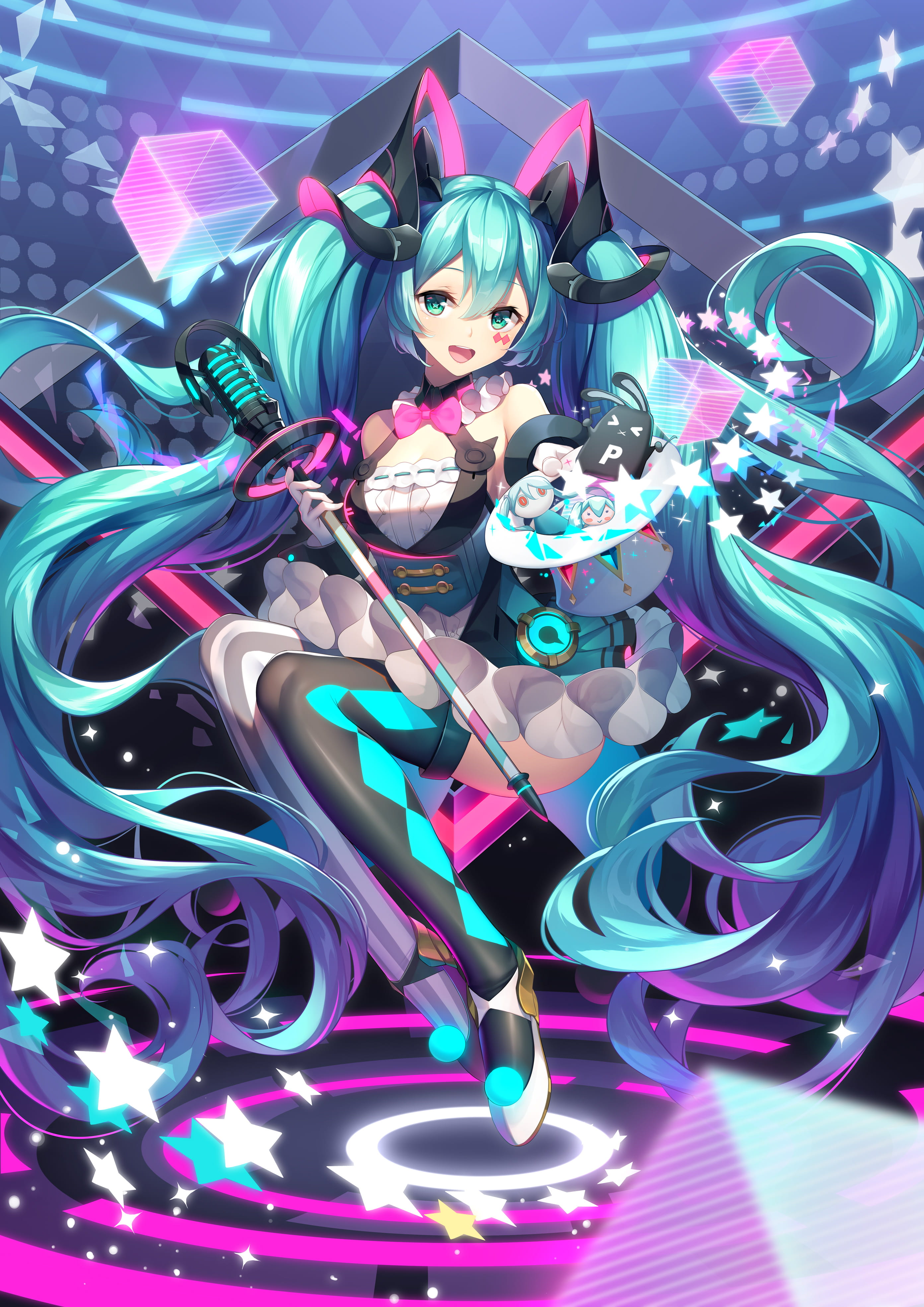 初音未来插画图片