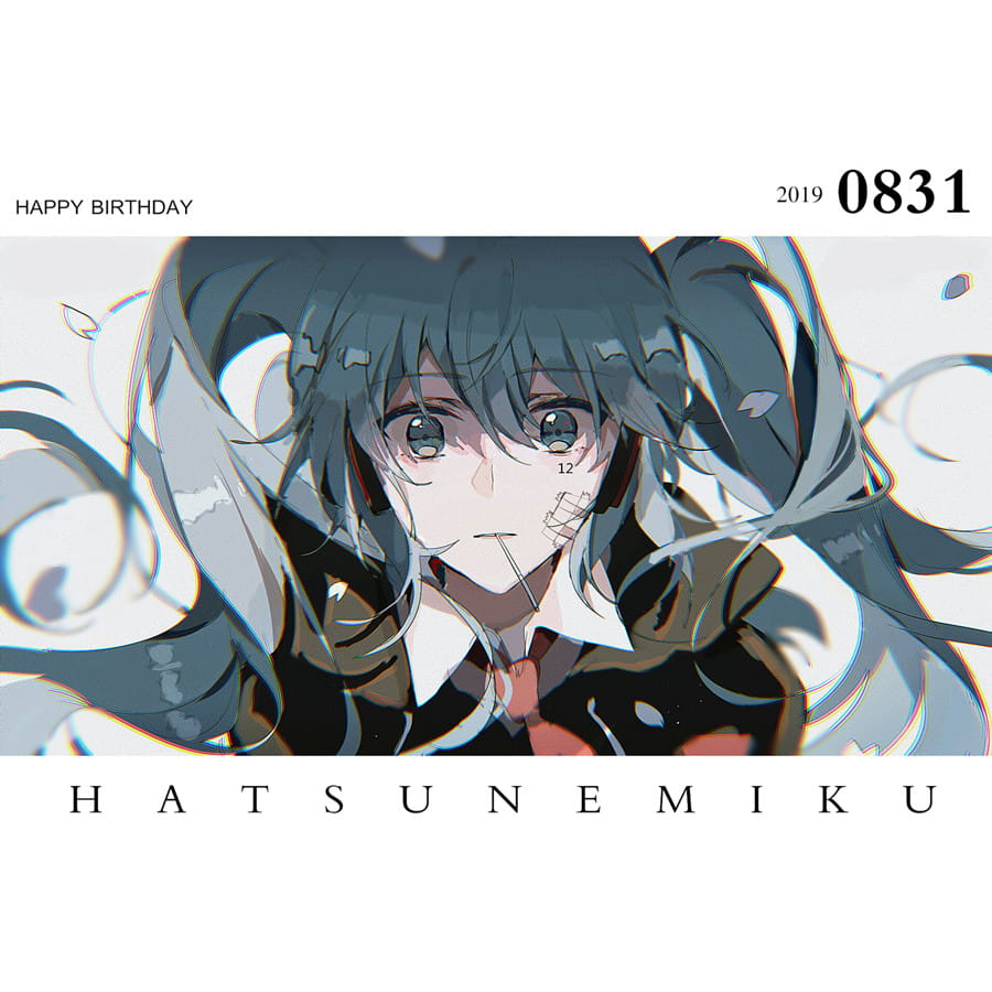 初音未来插画图片