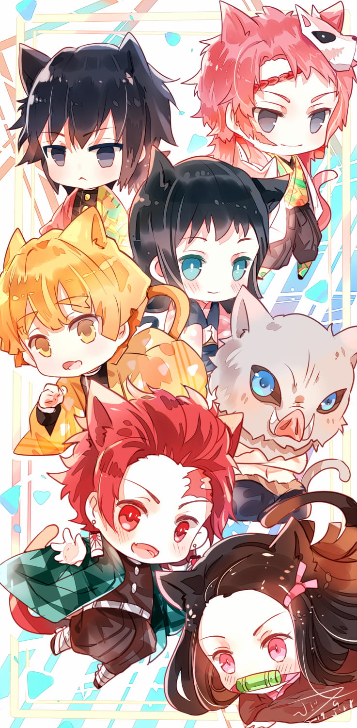 鬼灭之刃 手机壁纸(1)